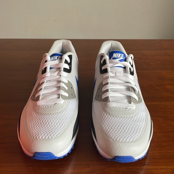 Men’s Nike Air Max Golf White Blue Sneakers Comfort DX5999-141 Size 10.5 - Picture 4 of 6